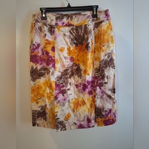 Sunny Leigh Floral Pencil Skirt